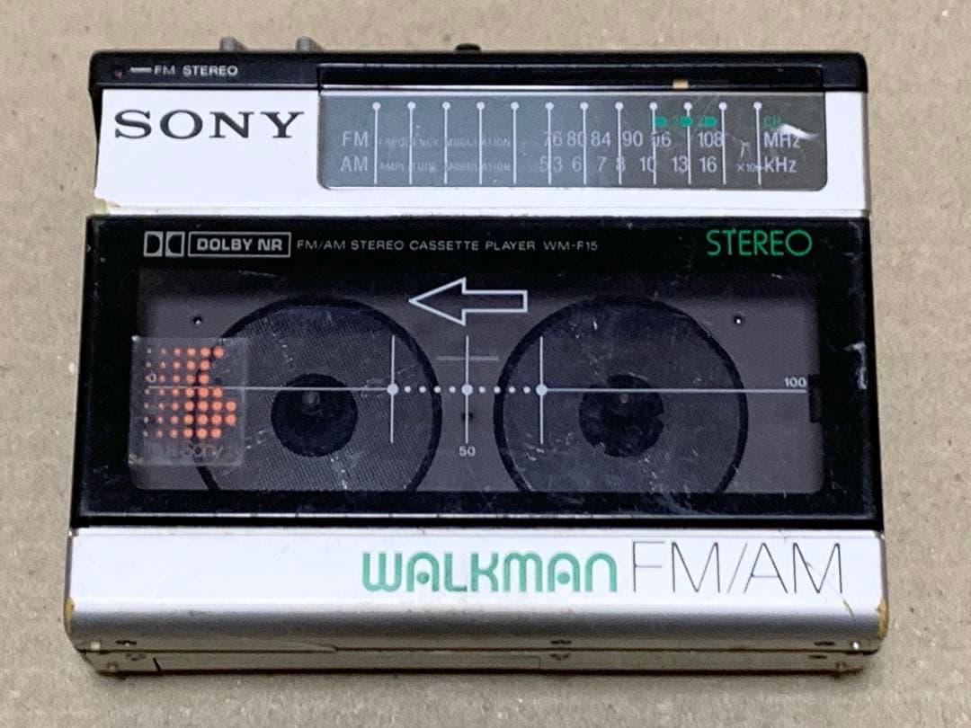 SONYは カセットウォークマン WM-F15 ジャンク品 - メルカリ
