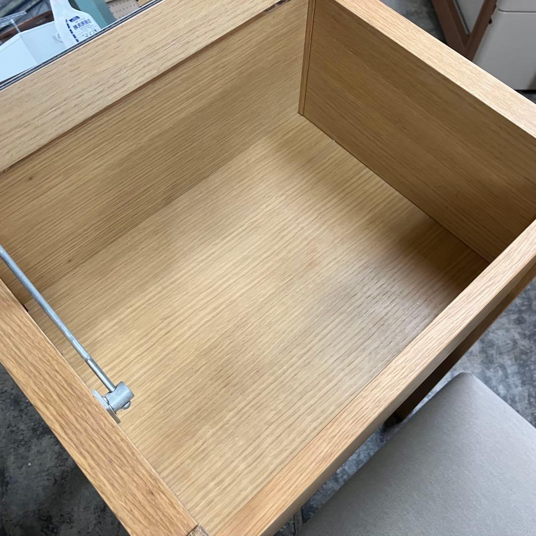 MUJI 無印良品 ドレッサー スツール付き オーク材