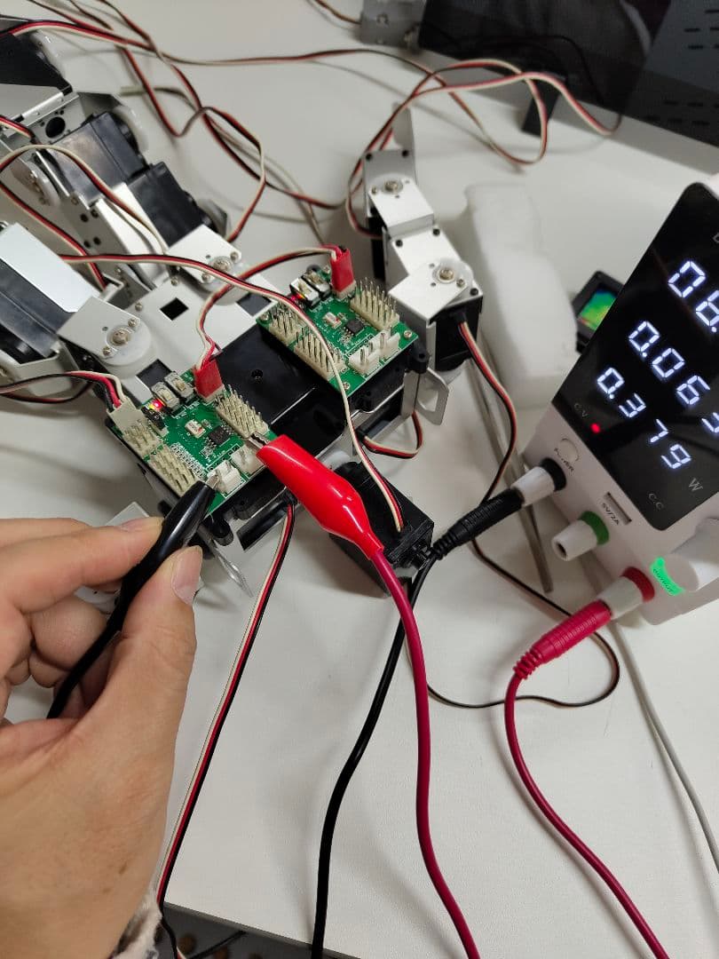 KONDO KRS-78A ロボットキット　電源入力確認済み