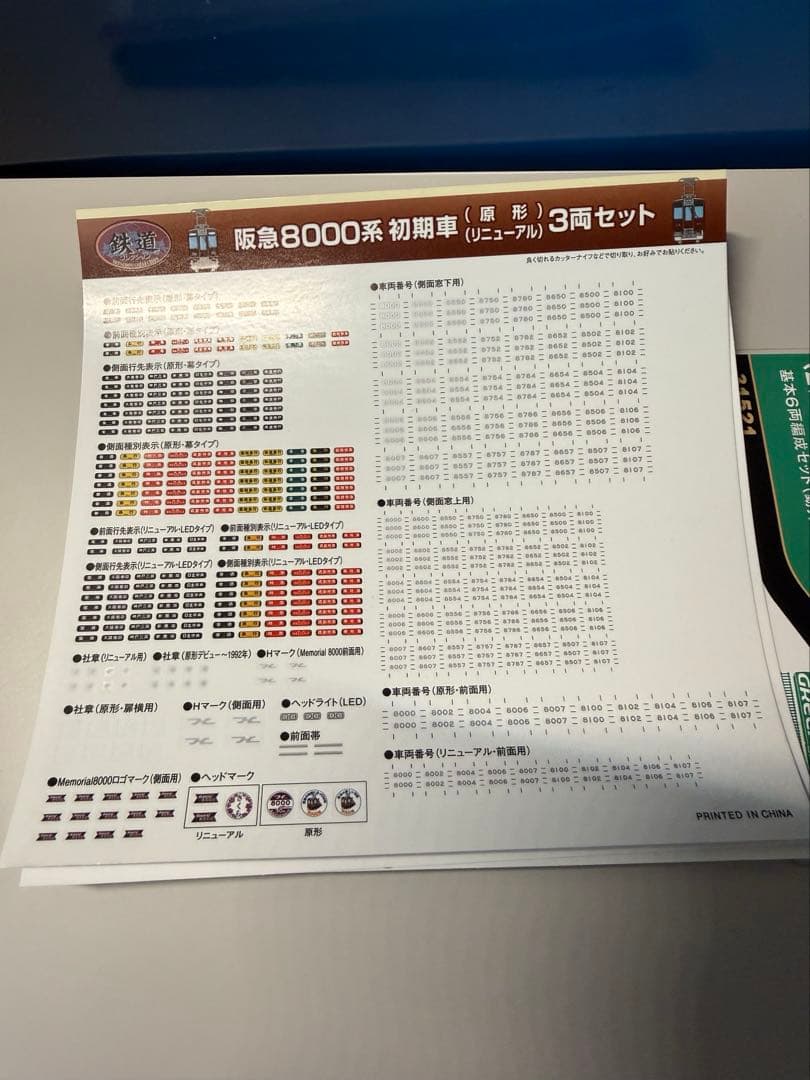 i*i様 阪急8000系鉄コレ 8両セットE