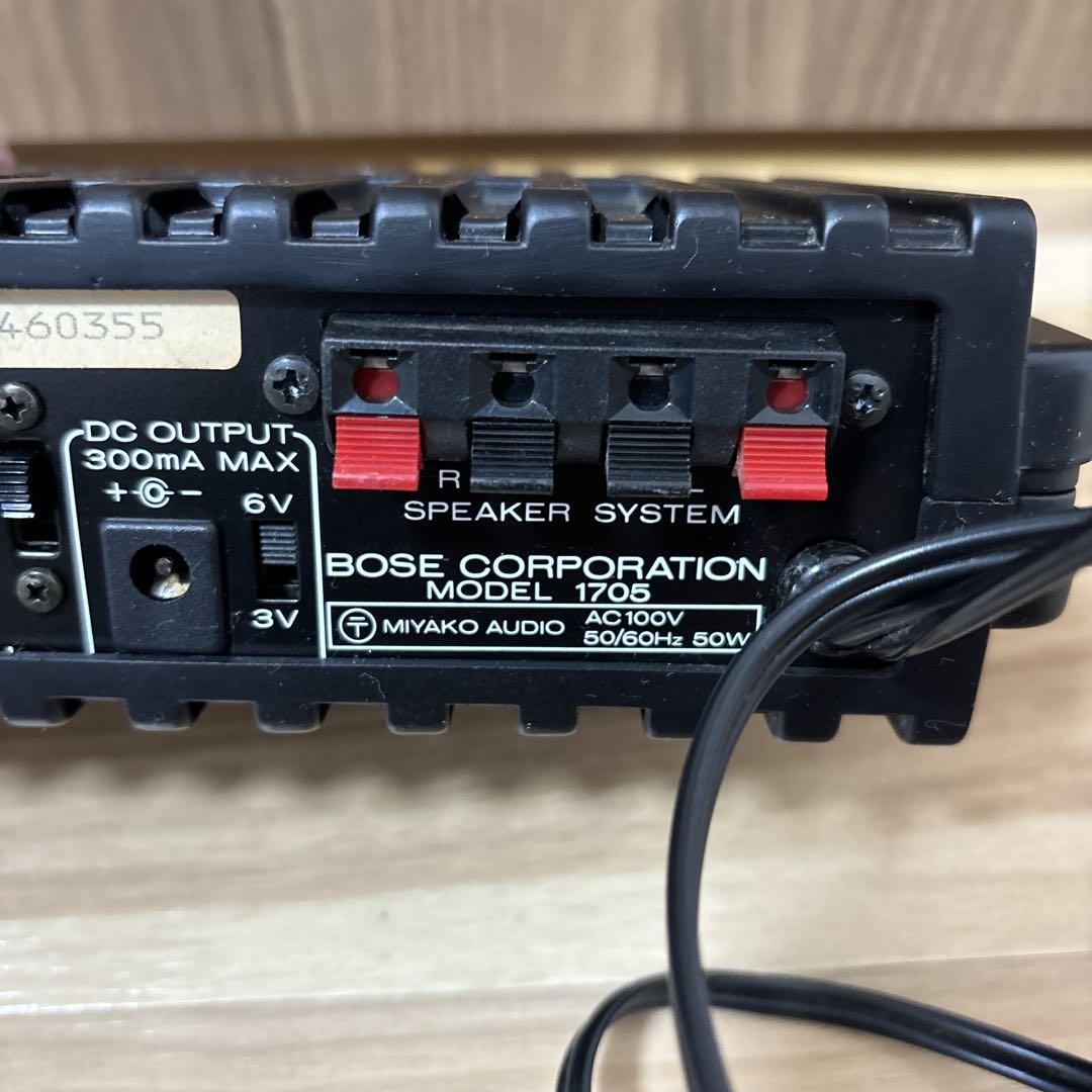 BOSE 1705 ステレオパワーアンプ - メルカリ
