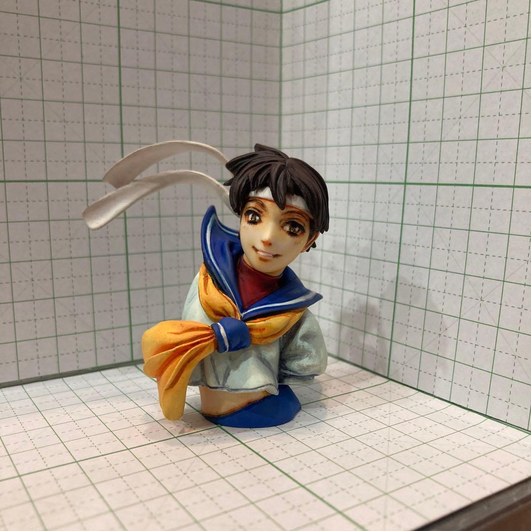 リペイント さくら フィギュア ストリートファイター ヒロインズ ファイコレ