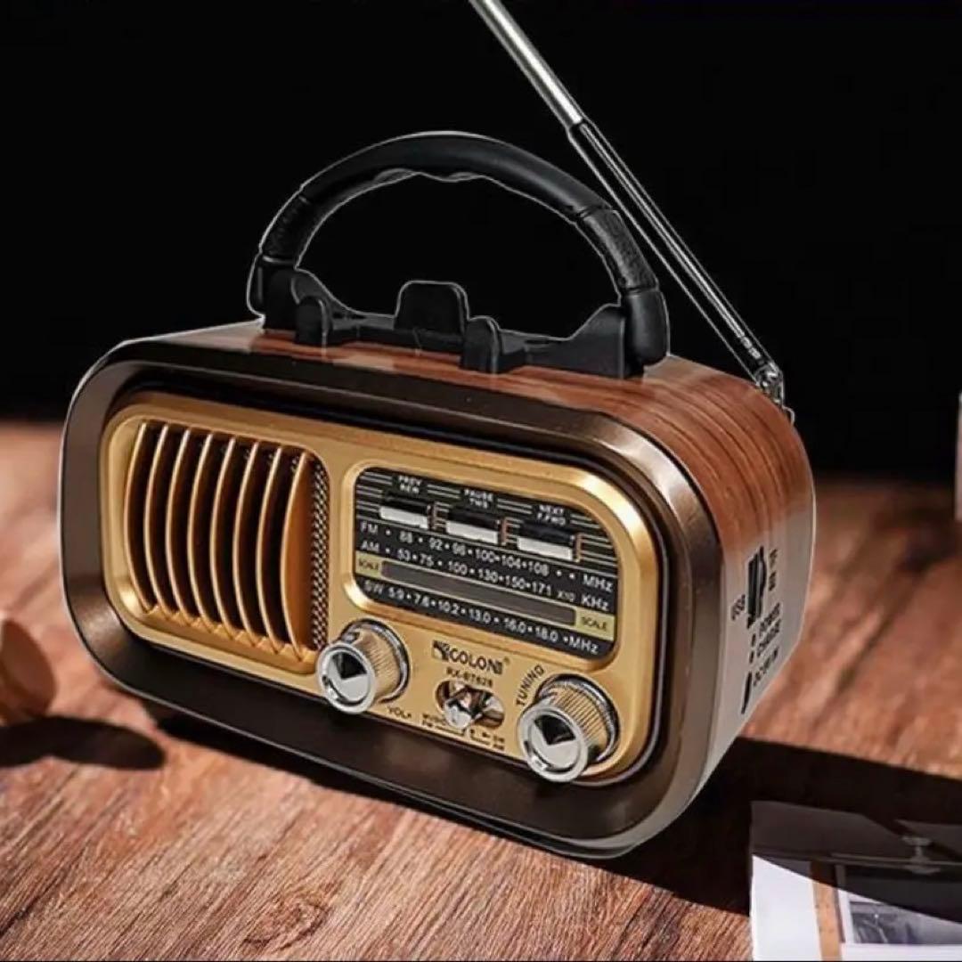 US直輸入　Falloutラジオ短波AM/FM/SW 3波段ラジオ/BT