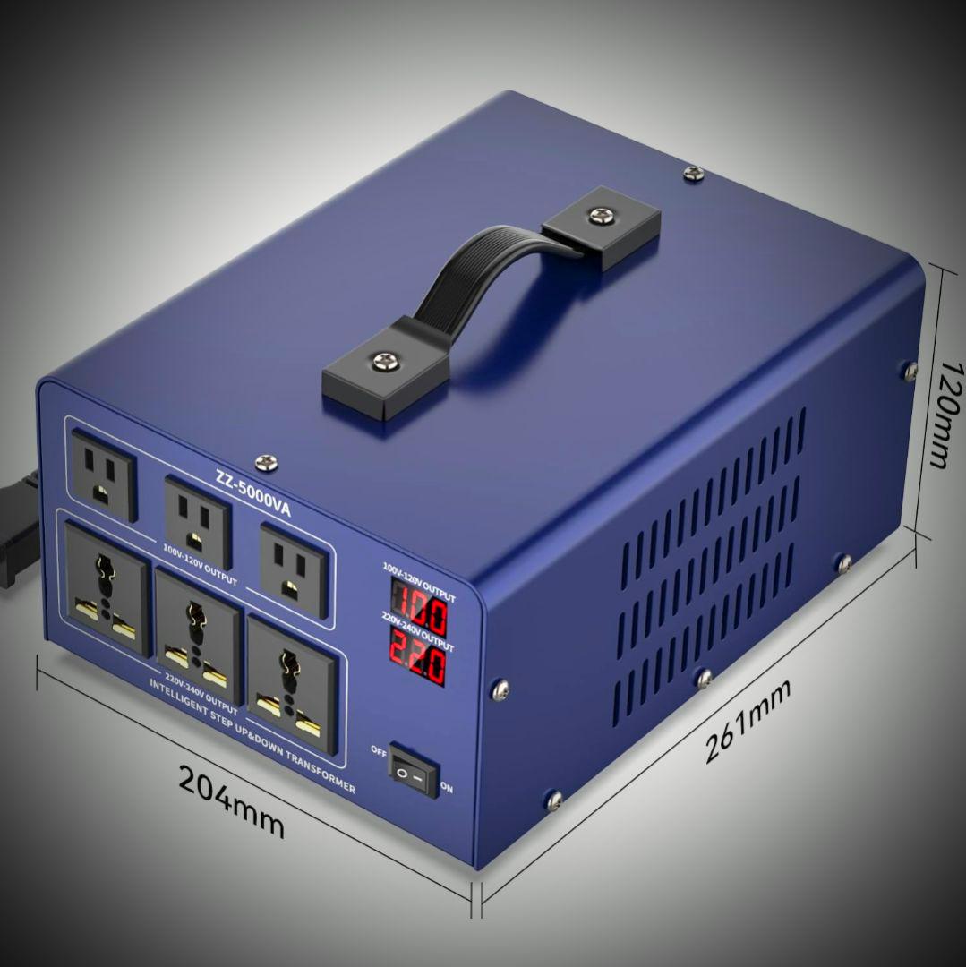 送料込み 100V から120V　220V-240V　 220v 海外機器対応 旅行 変圧器 220v-240v」の人気商品一覧 | 安い商品を通販サイトから