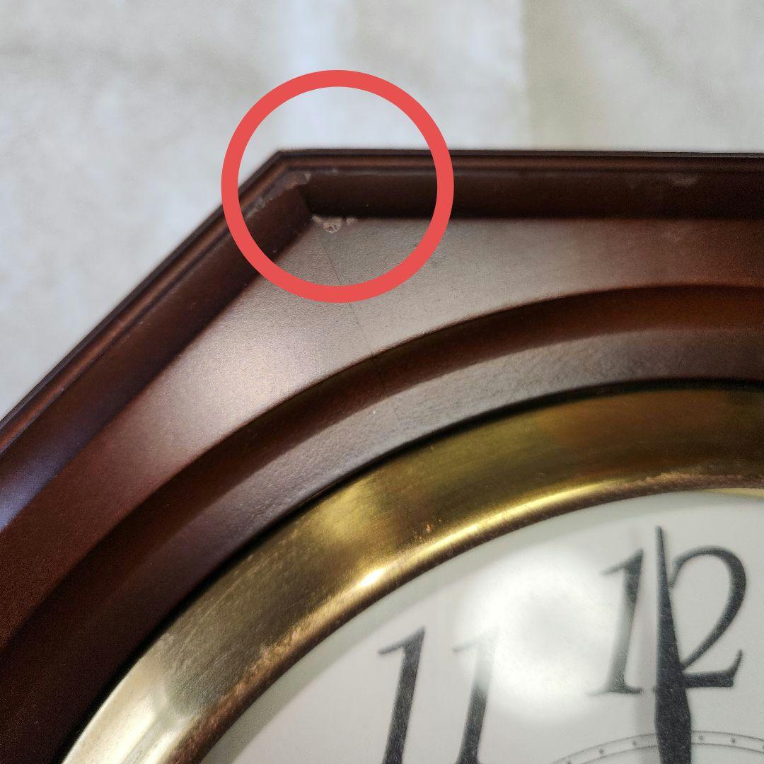 CITIZEN レギュレーター掛時計 ブラウン　振り子時計　シチズン　柱時計