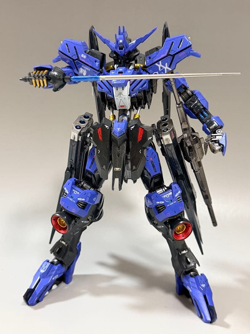 【イカスミバルバトス】MGガンダムバルバトスルプス／ガンダムヴィダール