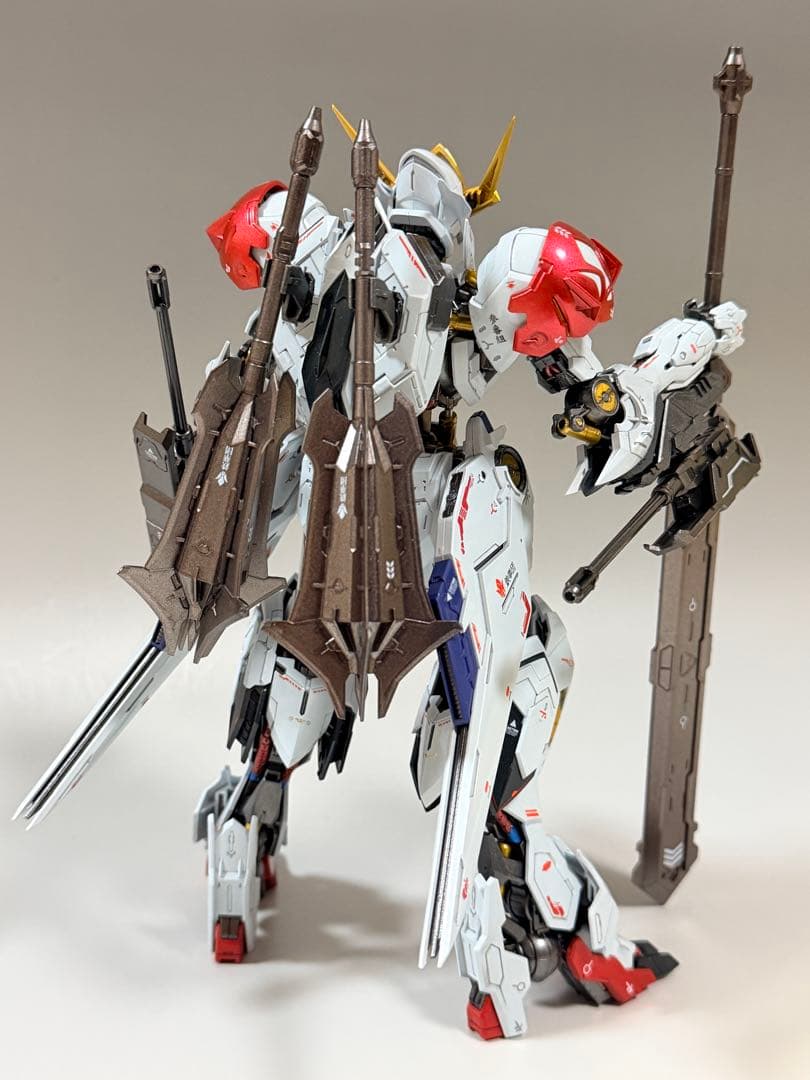 【イカスミバルバトス】MGガンダムバルバトスルプス／ガンダムヴィダール