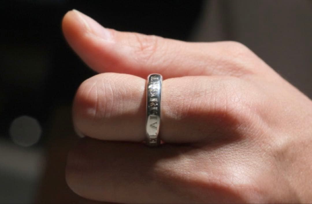 【人気】SYMPATHY OF SOUL ヘビーウェイト リング シルバー