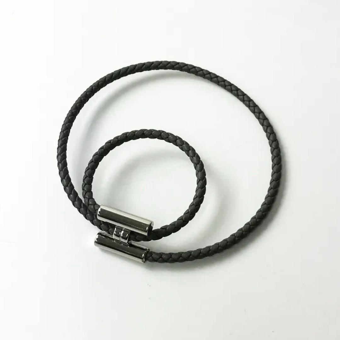 HERMES エルメス トゥルニ トレッセ レザーブレスレット2022年モデル