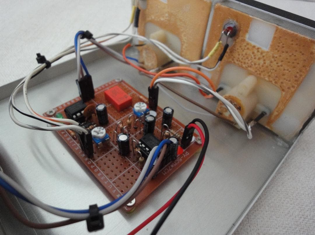 自作ステレオVUメーター204号機(TEACピーク表示機能LED付) - メルカリ