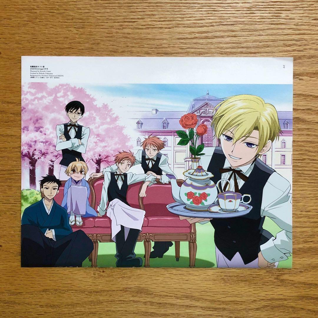 桜蘭高校ホスト部 ポスター ストラップ 付録DVD まとめ売り 須王環 鳳鏡夜