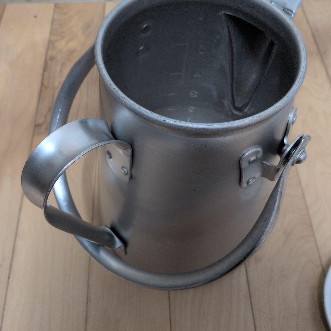ミルクポット 給食 レトロ アルミ ケトル - メルカリ