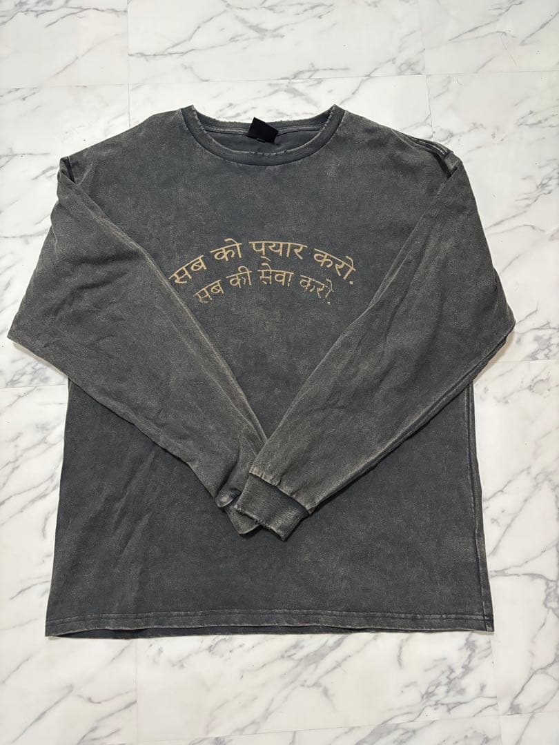 藤井風 LOVE ALL SERVE ALLツアー限定 ダメージロングTシャツ 藤井風