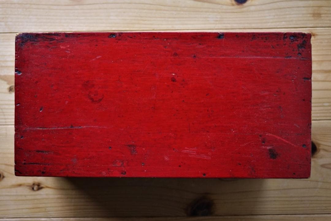 赤塗木箱 バニティージュエリーボックス 双喜吉祥図案 祝結婚記念 中国