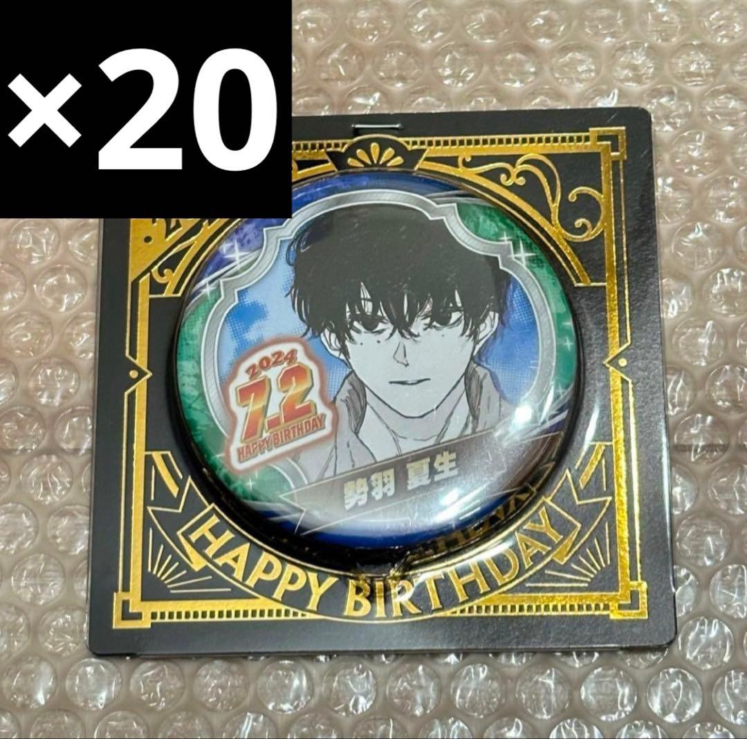 勢羽夏生 缶バッジ タワレコ 20個リュック made in エクアドル