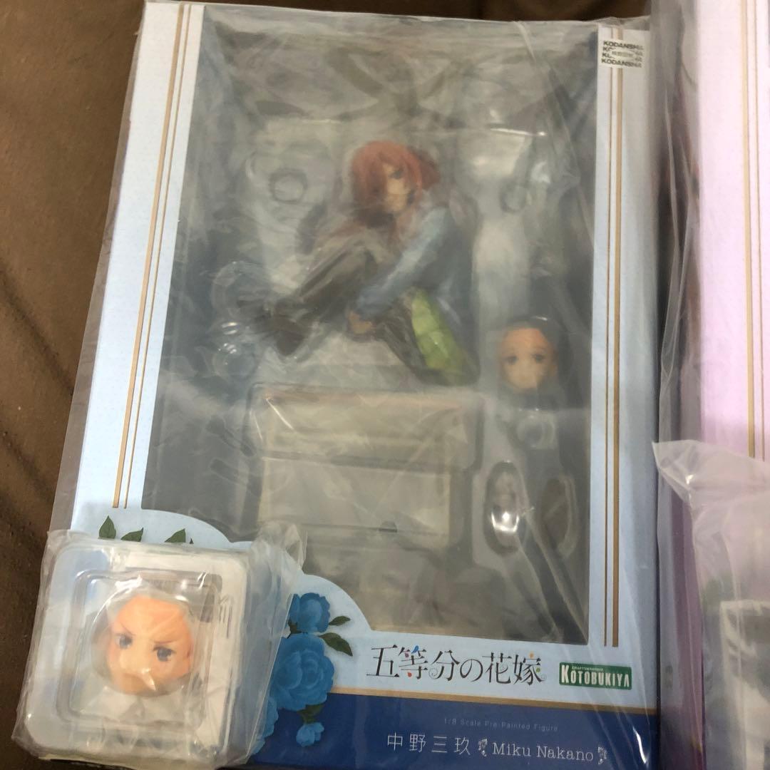 五等分の花嫁フィギュア　コトブキヤ5体セット