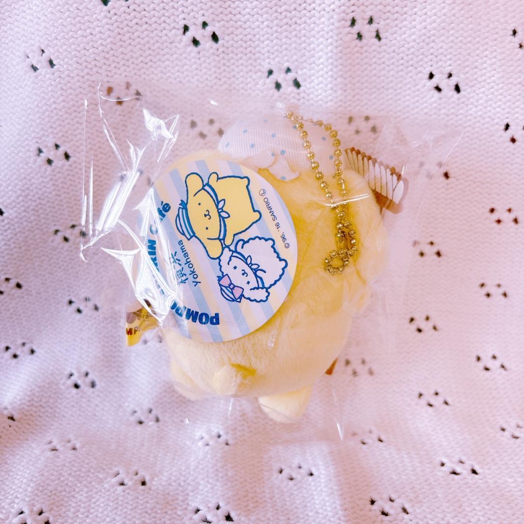 サンリオ ポムポムプリンカフェ　横浜限定　ぬいぐるみ マスコット