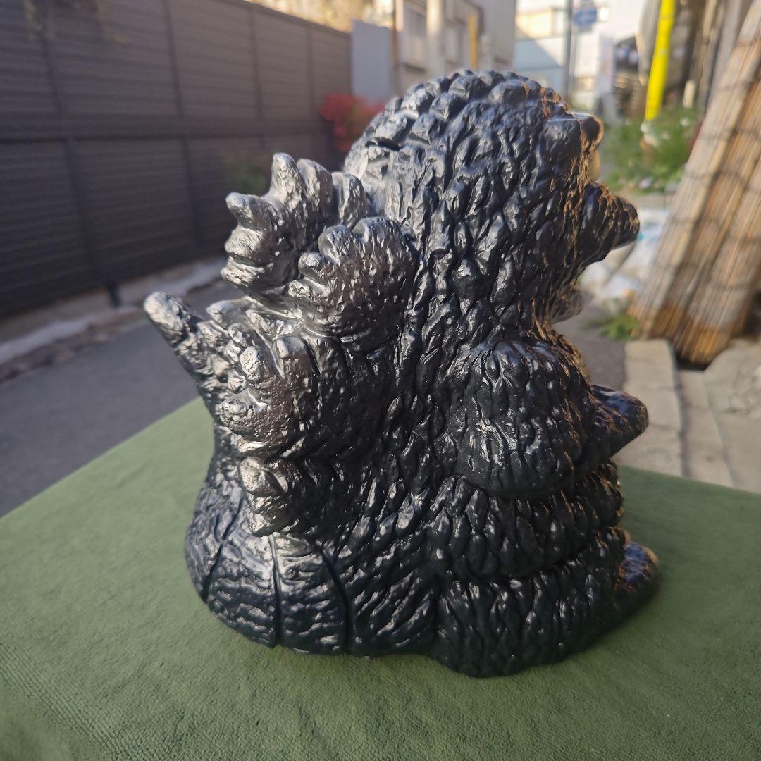 1994年　当時物　ユタカ　ゴジラ　GODZILLA　特大　ソフビ　ビッグ貯金箱