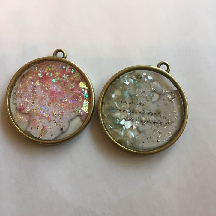 Miwa様確認用ページ レジンで写真チャーム オーダー品