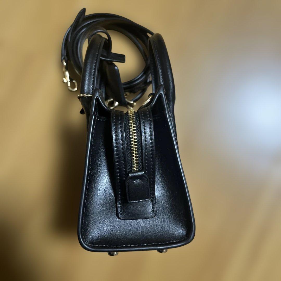 新品COACH ミニハンドバッグ　ブラウン シグネチャー　ショルダーバッグ　福袋