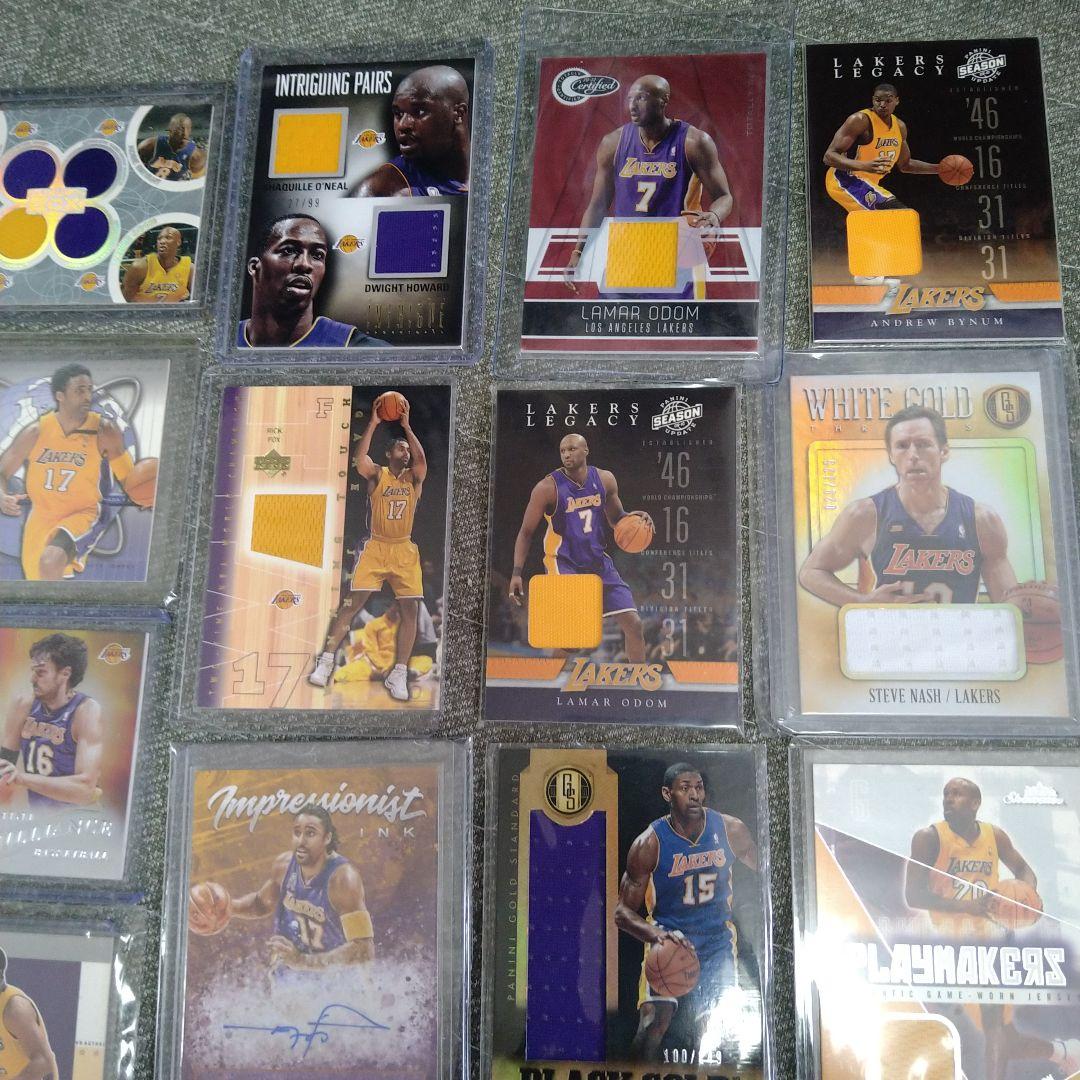 NBA00sレイカーズカード（ジャージ、サイン） 23枚セット