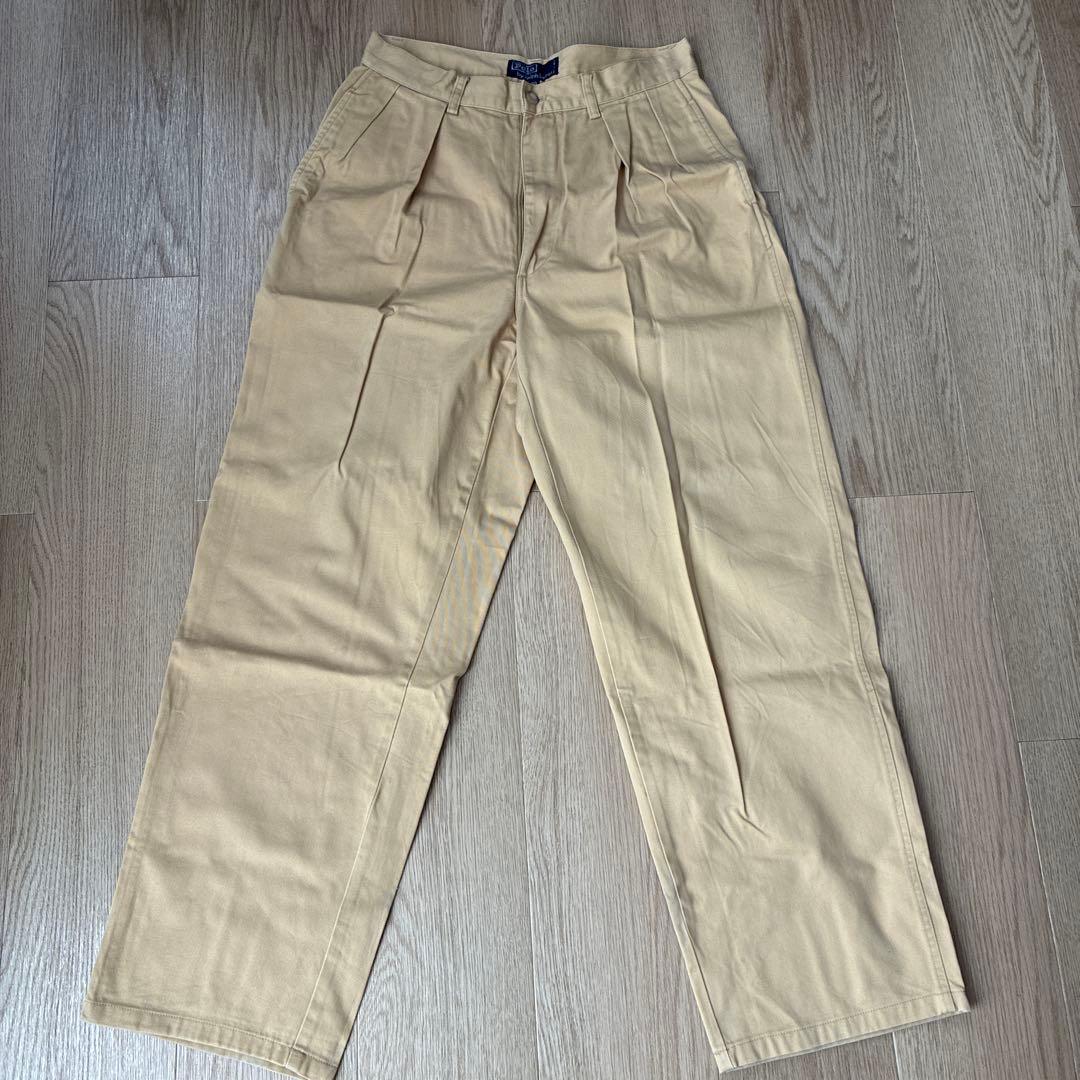 90s Polo by Ralph Lauren ポロチノ 初期タグ ベージュ - メルカリ