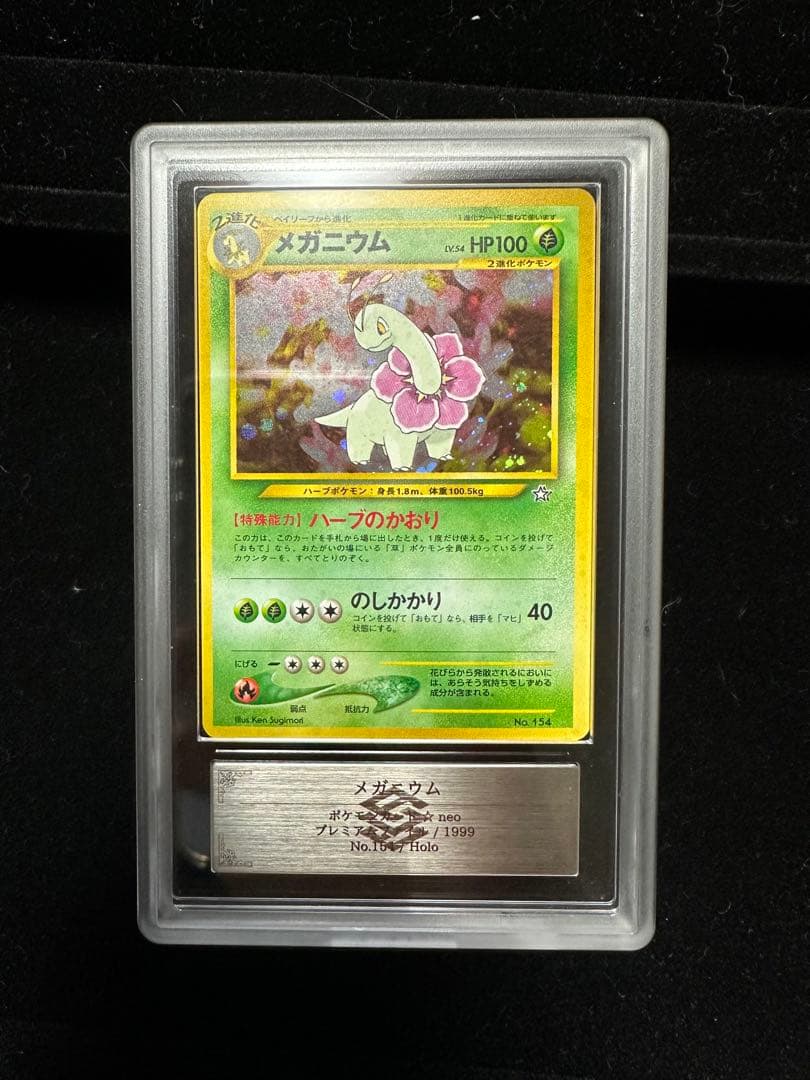 ARS10+ メガニウム プレミアムファイル PROMO 第1世代 旧裏