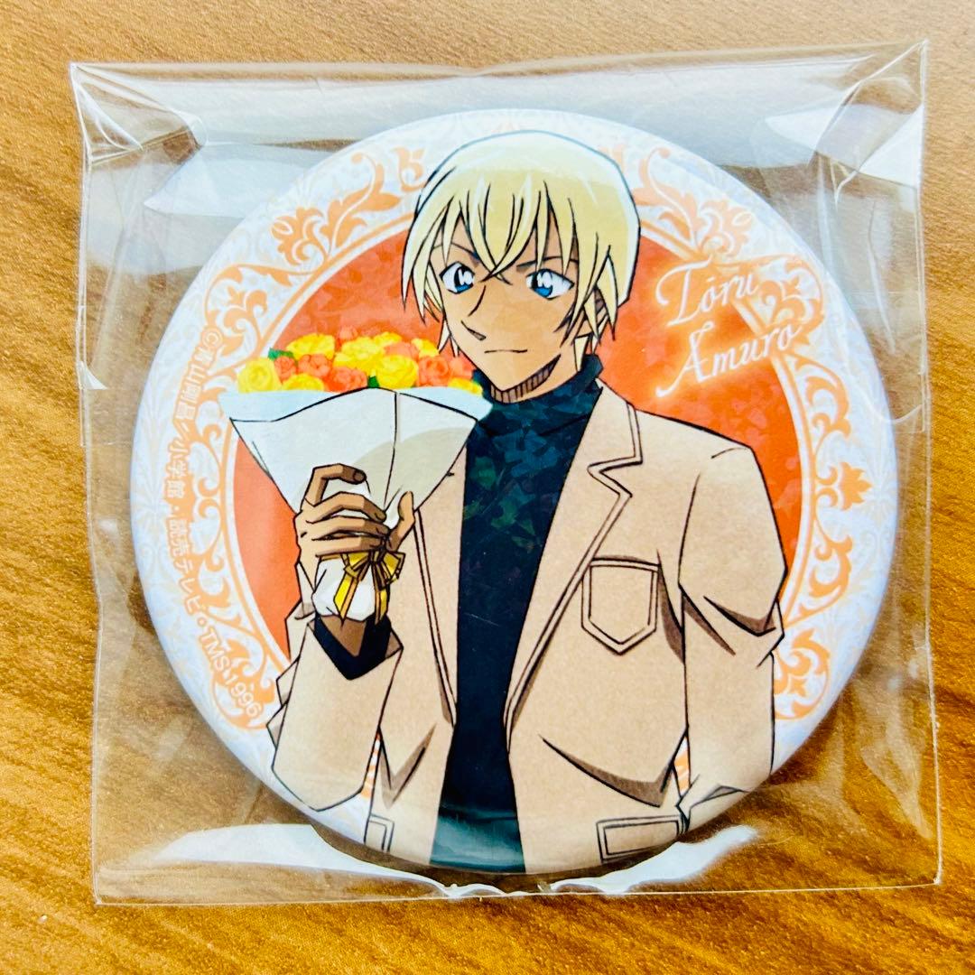 名探偵コナン トムス 花束 缶バッジ