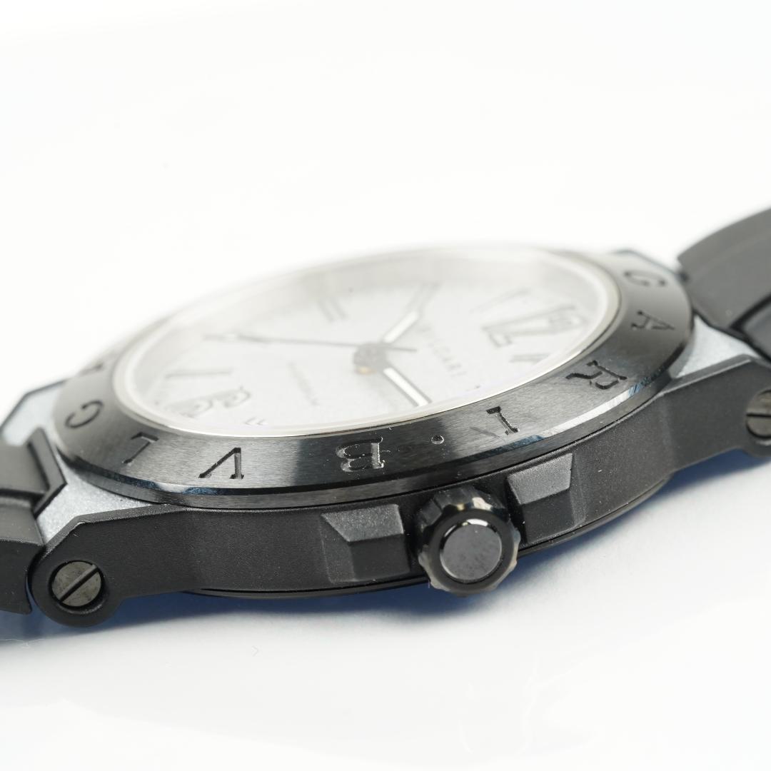 【良品】ブルガリ ディアゴノ マグネシウム DG41SMC 自動巻き メンズ