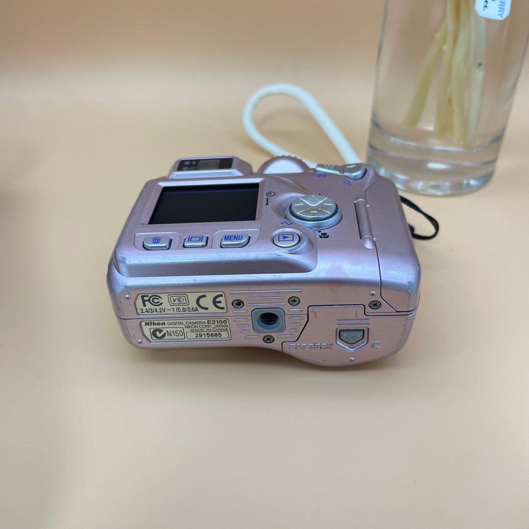 スマホ転送OK✨Nikon coolpix 2100✨動作確認済 可愛い ピンク スマホ