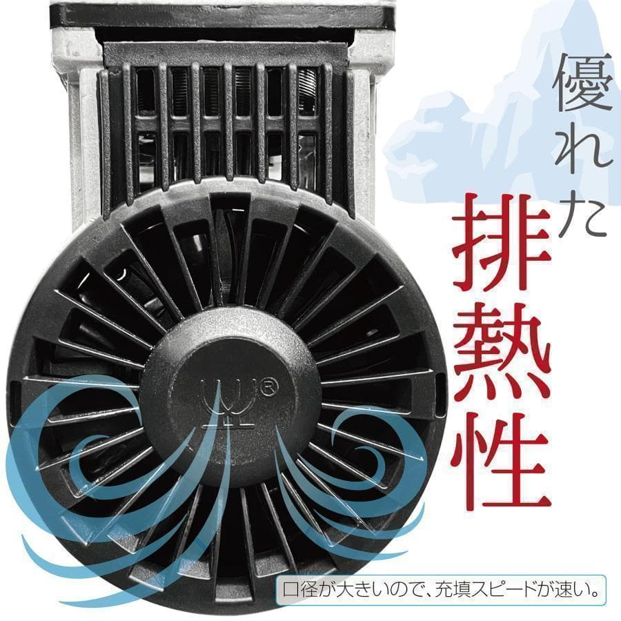 中古　コンプレッサー 100v 静音 オイルレス 40L