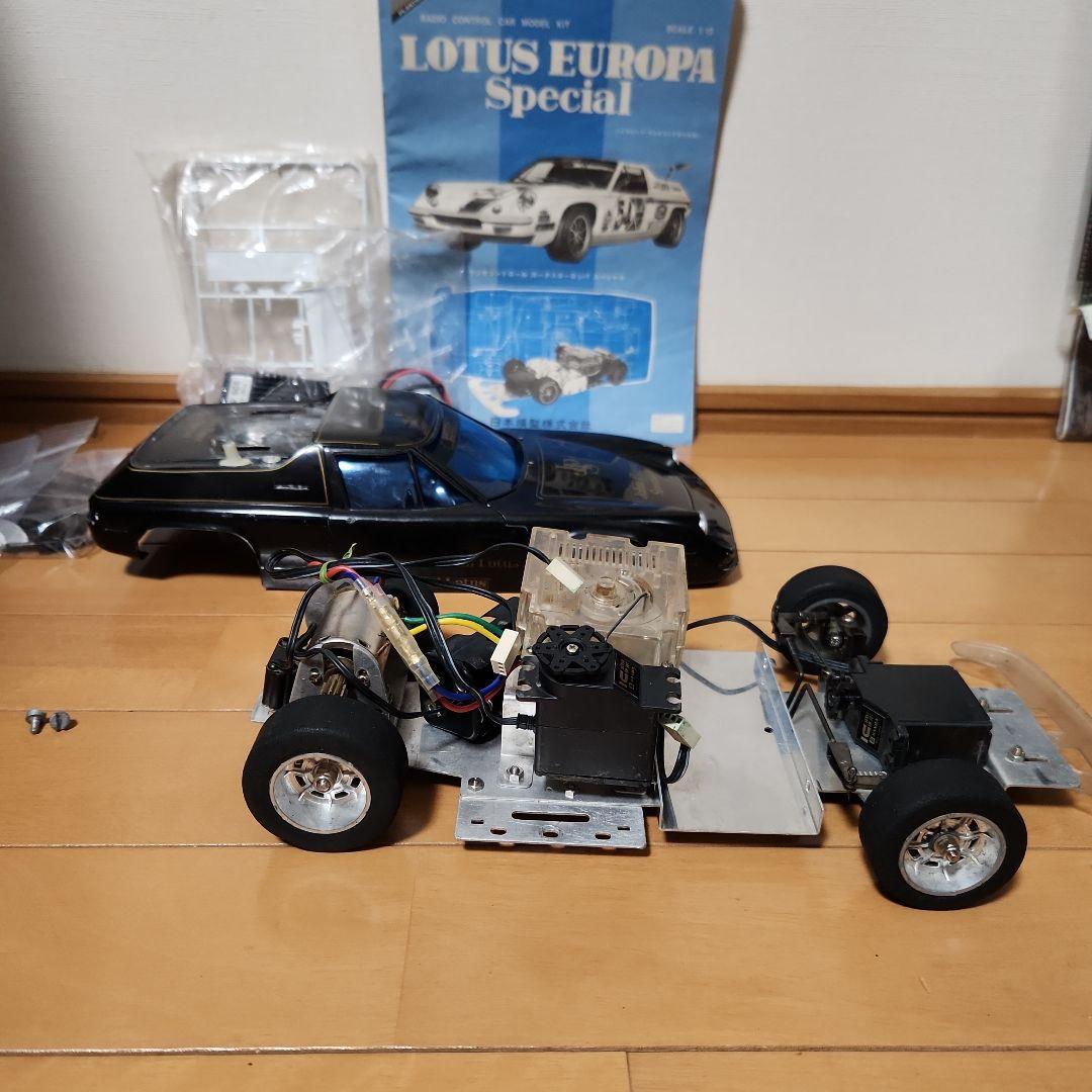 ニチモ　当時物　ラジコン　ロータスヨーロッパ　検索京商　タミヤ　ayk 　フタバ