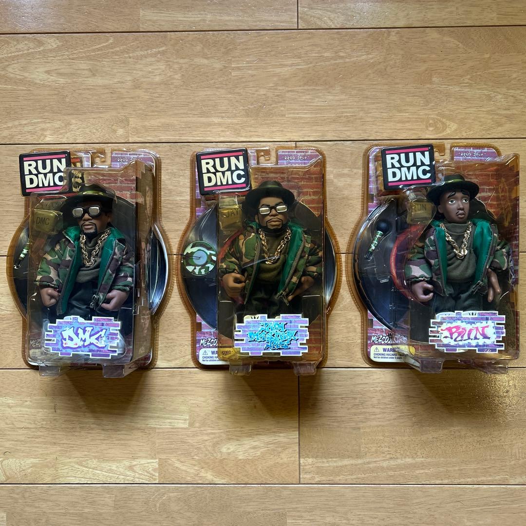 RUN DMC フィギュア 3体セット 未開封 フィギュア
