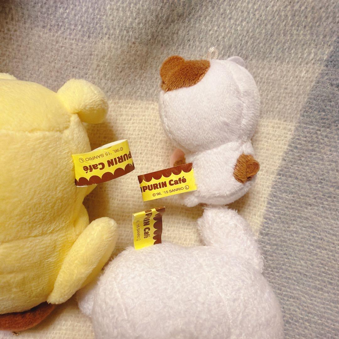 ポムポムプリンカフェ　マスコット　マカロン　マフィン