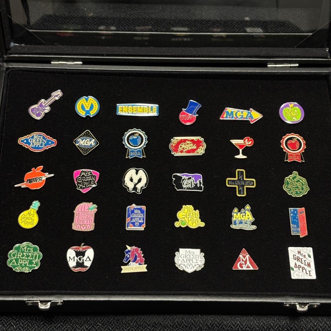 希少】Mrs.GREEN APPLE フェーズ1 ピンバッジ全種