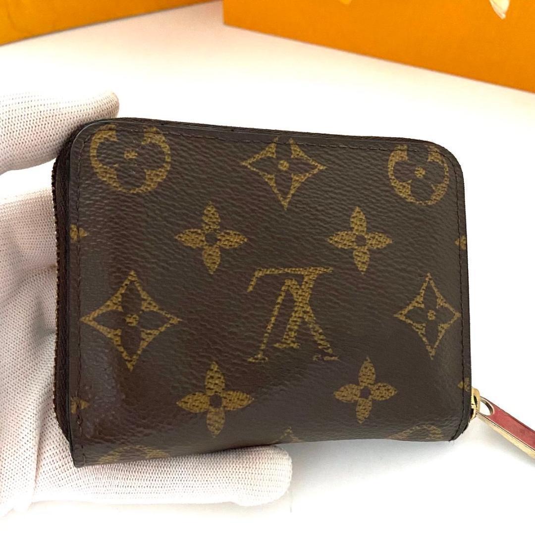 ルイヴィトン パース モノグラム ラウンドファスナー モノグラム ブラウン