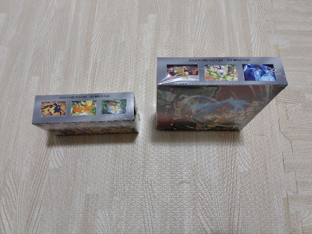 ポケカ　古代の咆哮、シャイニートレジャー　未開封BOX　シュリンク付