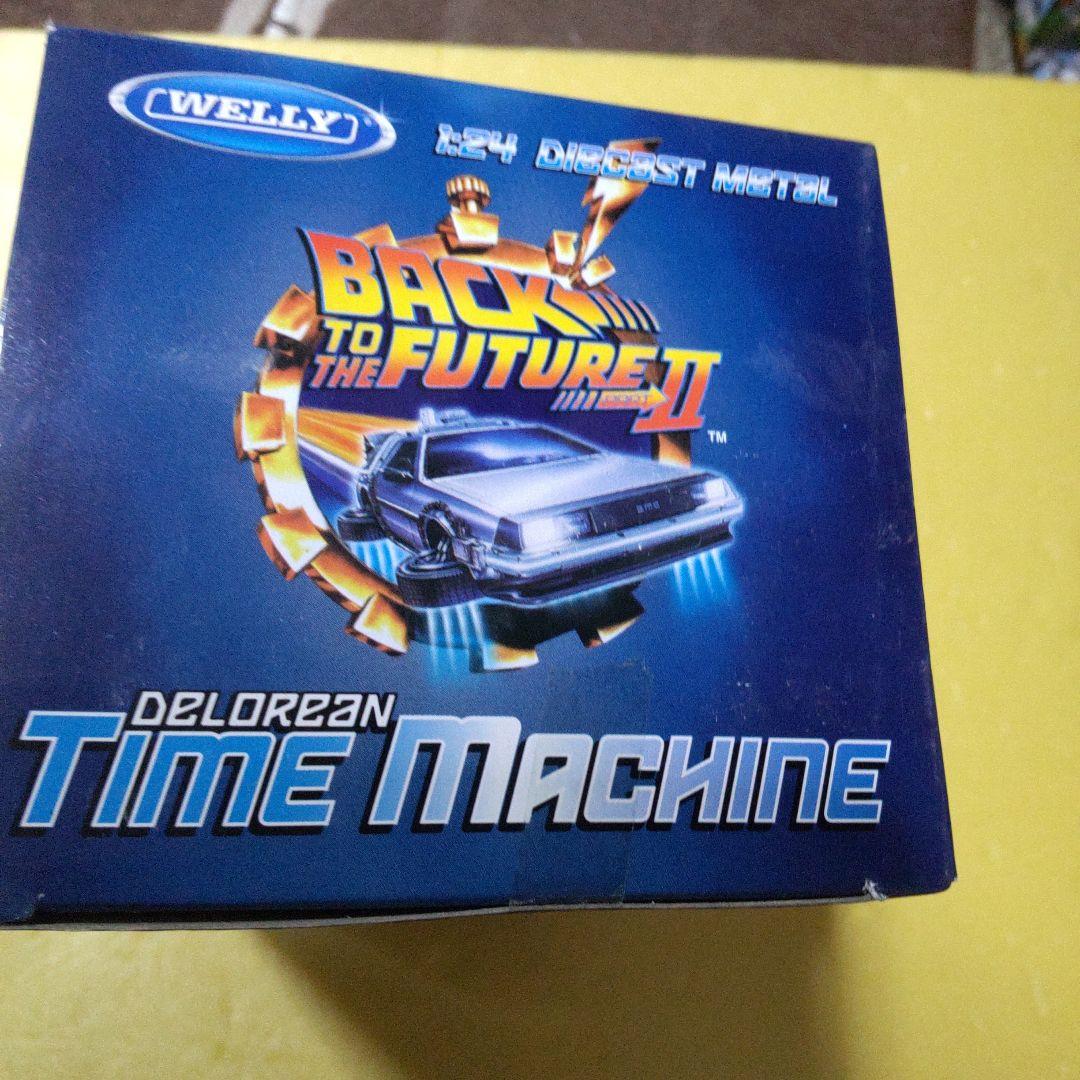 Welly DELOREAN TIME MACHINE ミニカー1/24サイズ