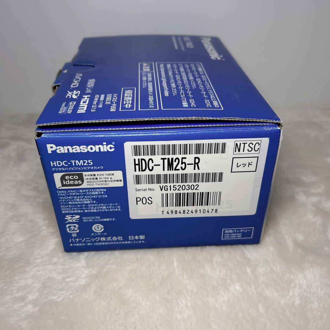 【極美品】Panasonic HDC-TM25 ビデオカメラ 8GB
