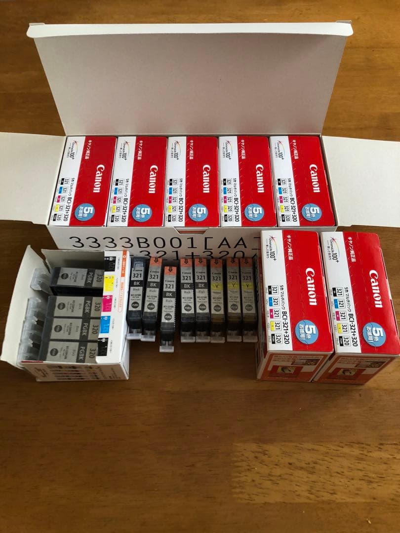 純正　Canon BCI-321+320/5MP他47本セット