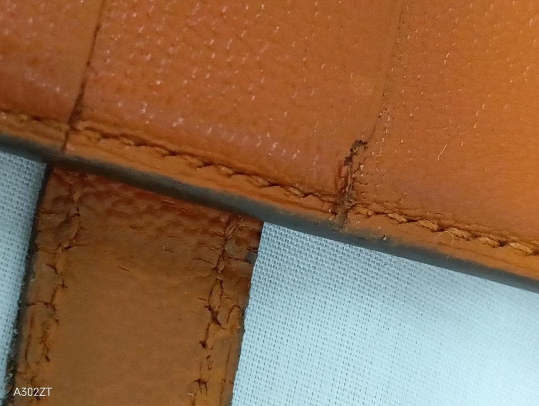 【capitalatipac】エルメス長財布 ベアン シェーブル オレンジ