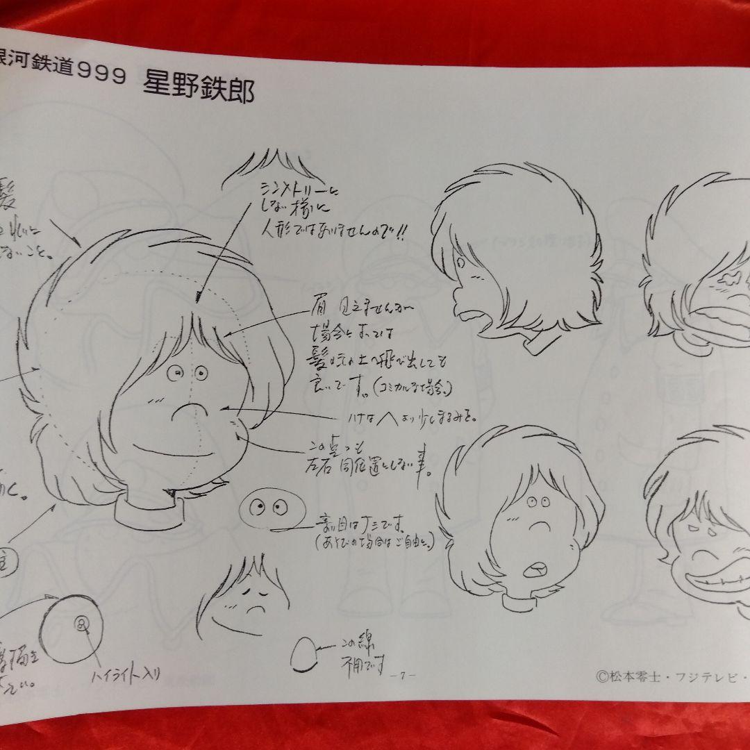 貴重当時物！作品資料集　銀河鉄道999　松本零士・フジテレビ・東映動画