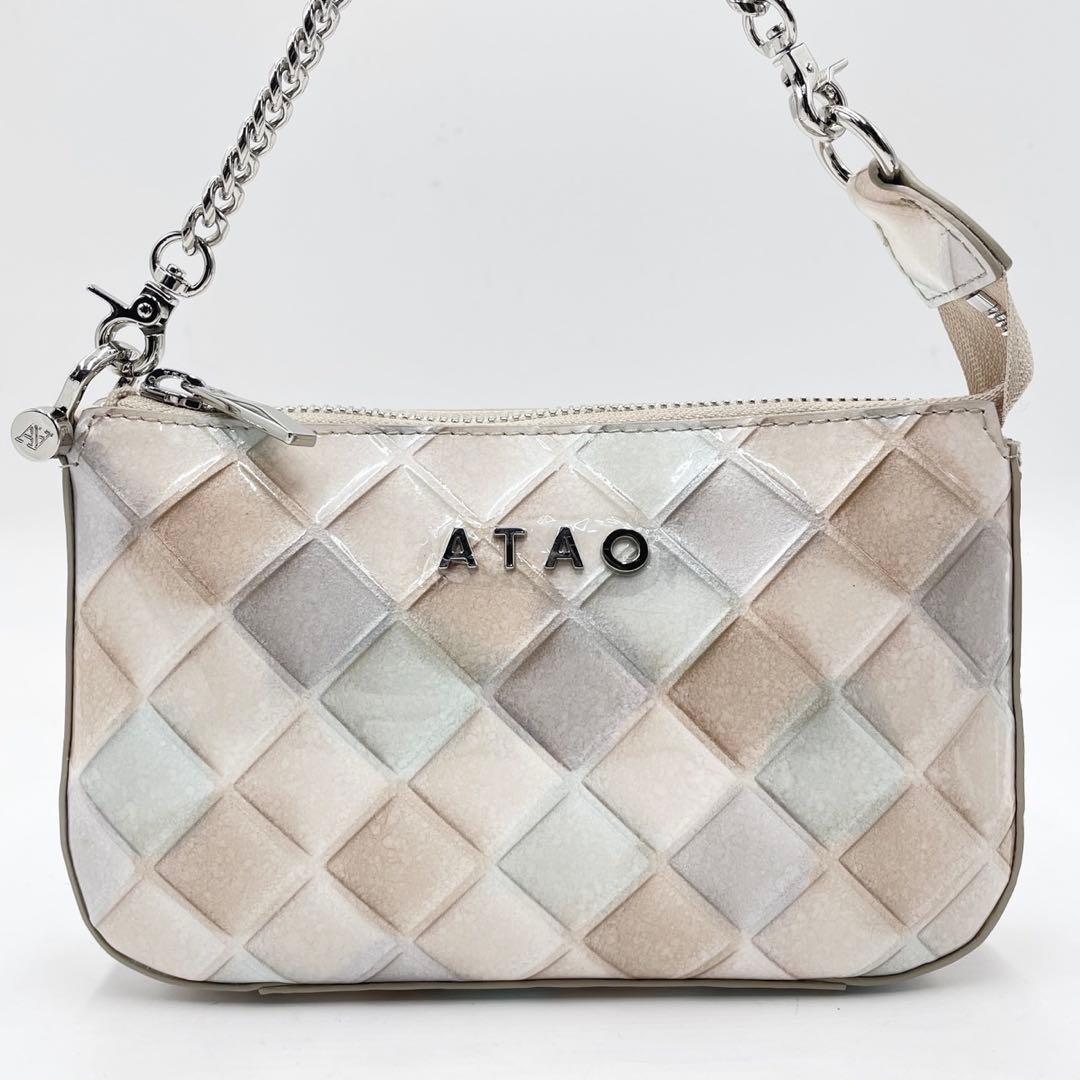 未使用品● アタオ アメリ ブロックパーティ ショルダーバッグ クリスマス限定品