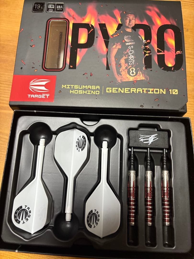 【美品】TARGET PYRO G10 max ダーツセット