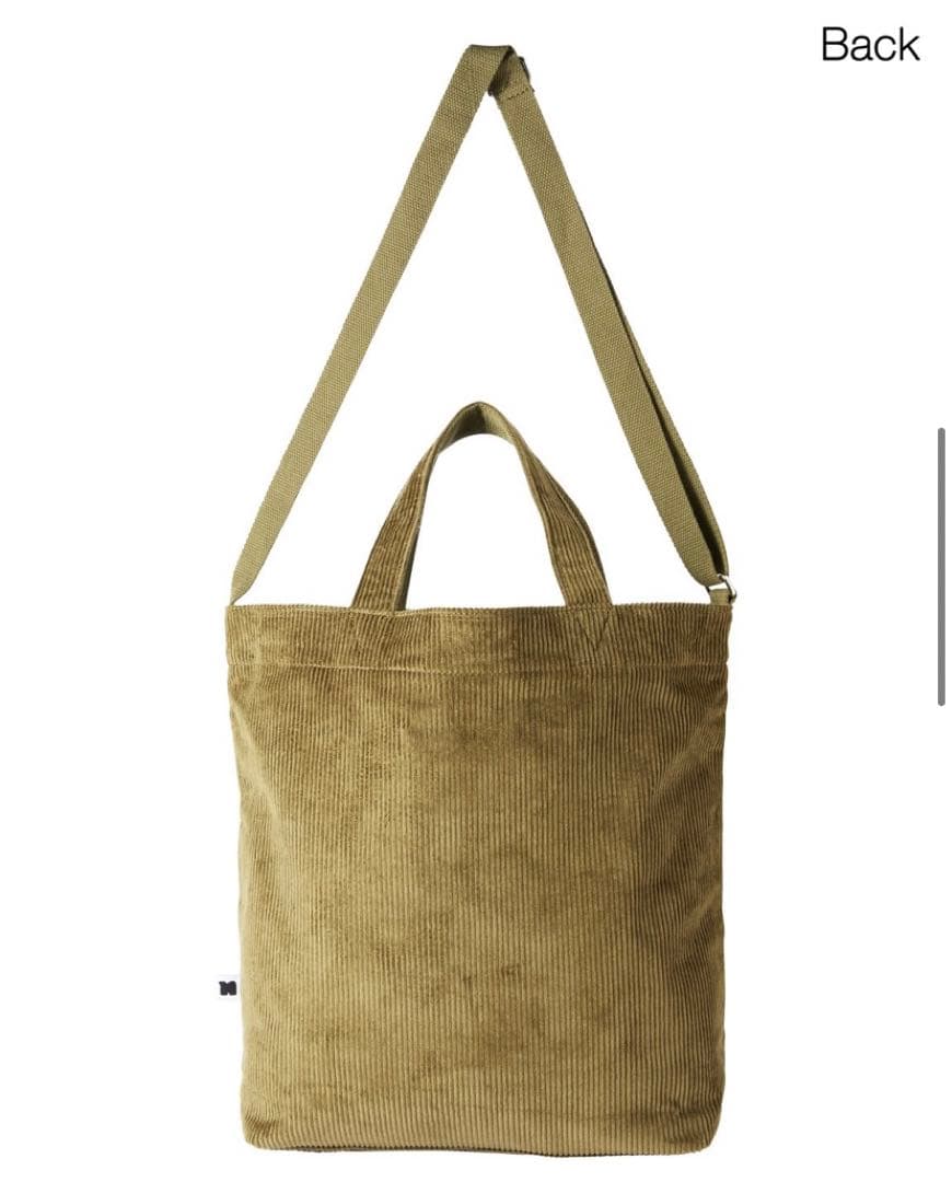 Nissy naptime コーデュロイバッグ カーキ☆西島隆弘 P112797826