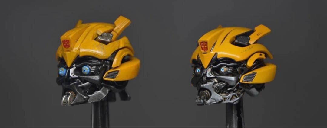 超稀有‼️老八dlx バンブルビー用入り変えヘッド マスク付き