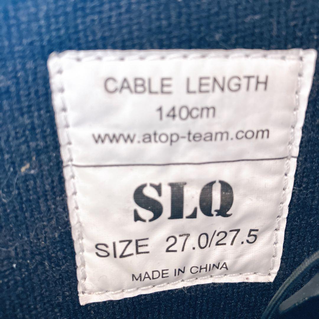 SLQ スノーボードブーツ BOA ダイヤル式 27.0 27.5 メンズ 黒