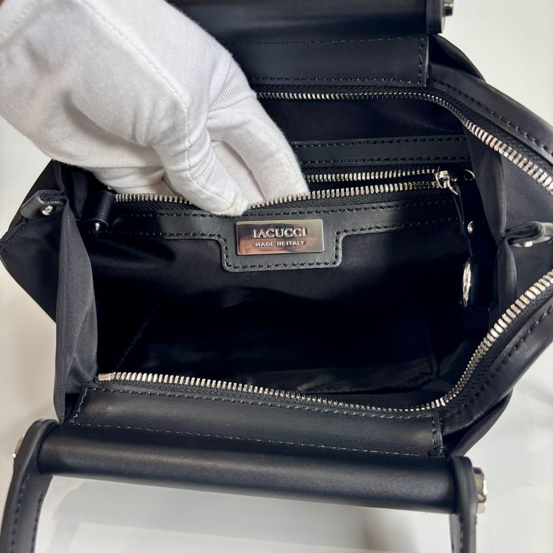 未使用級 イアクッチ ソルベット S ナイロン 2WAY ハンドバッグ RUGA