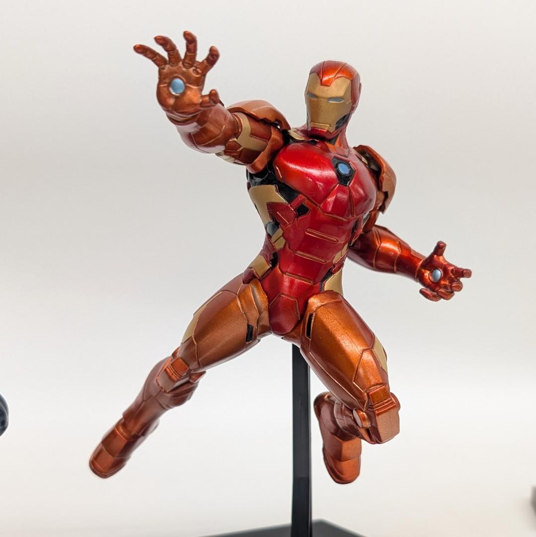 MARVEL ブラックスパイダーマン アイアンマン フィギュア まとめ売り