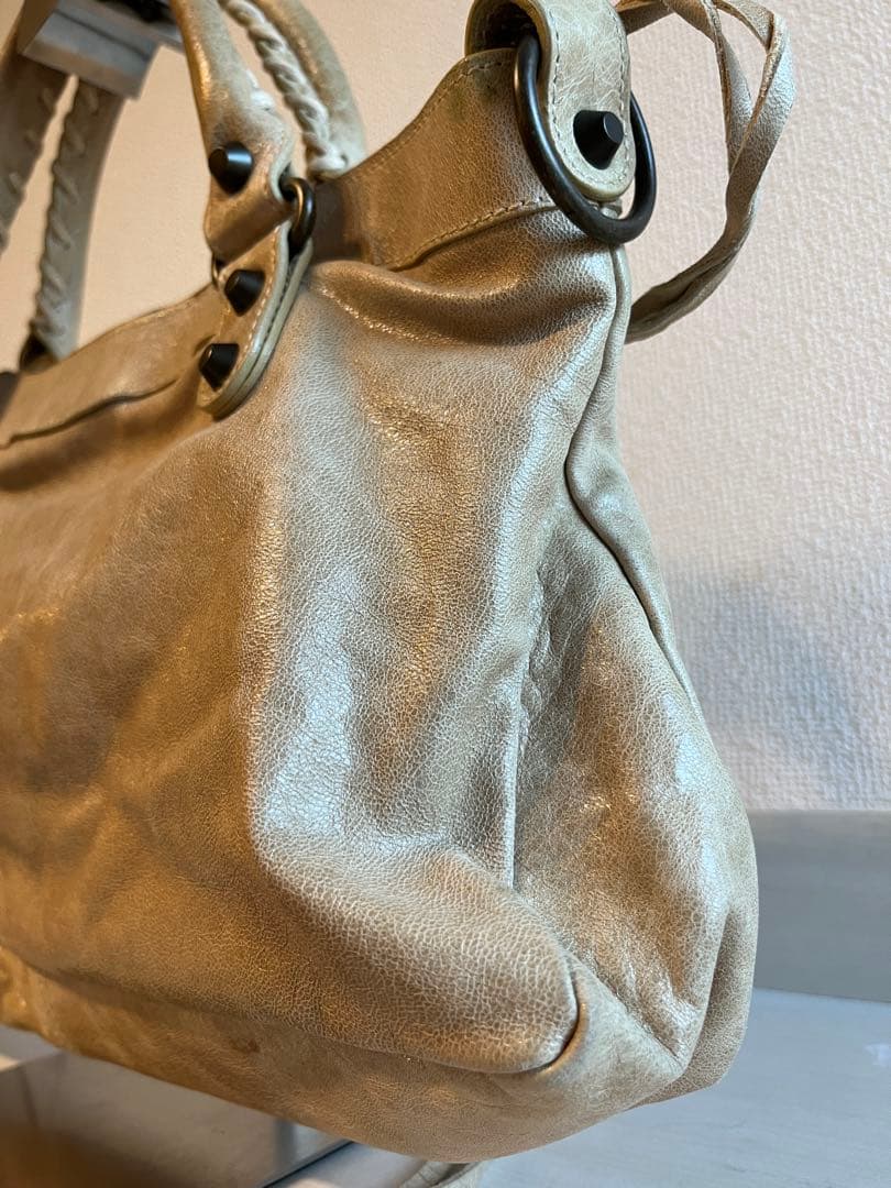 BALENCIAGA FIRST 2008 ザ ファースト ベージュ　タグ付き